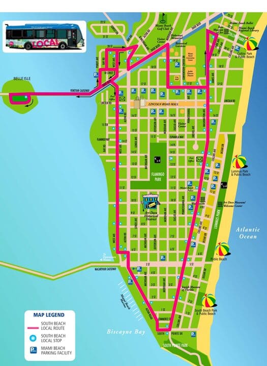 mapa-miami-beach-airport-express